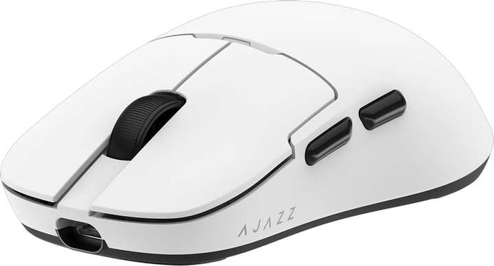 Mysz Ajazz AJ159 PRO Wireless/Bluetooth/USB White (AJ159-PRO-W) - obraz 3