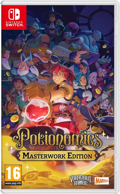 Гра Nintendo Switch Potionomics: Masterwork Edition (Картридж) (5060540772190) - зображення 1