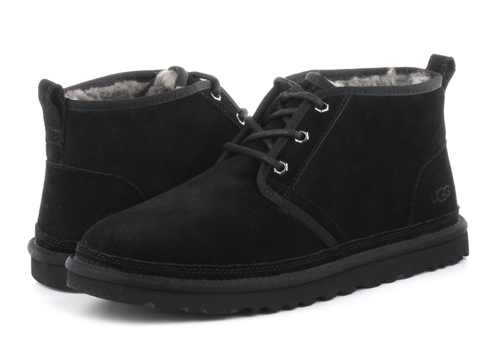 Жіночі уггі Ньюмел Чоботи Чорні Замша Замш UGG Neumel Black Sude (38, чорний) - изображение 6