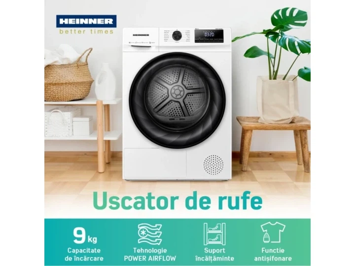 Сушильна машина HEINNER HHPD-H90FRA++ - изображение 4