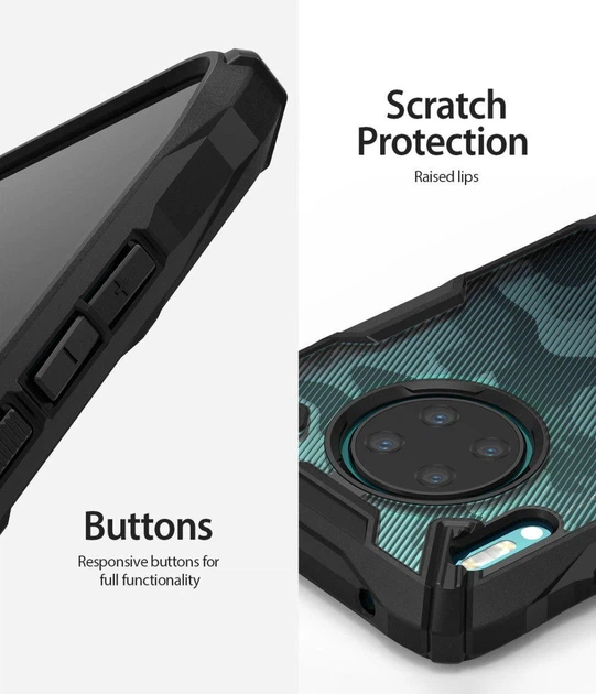 Чехол Fusion X Design для Huawei Mate 30 Camo Black (XDHW0005) - Фото 8 Чехол Fusion X Design для Huawei Mate 30 Camo Black (XDHW0005) - изображение 8