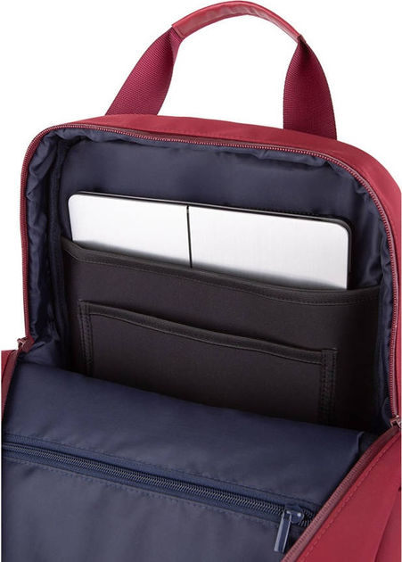 Рюкзак для ноутбука CoolPack Hold E54010 Burgundy (5907620103782) - зображення 5