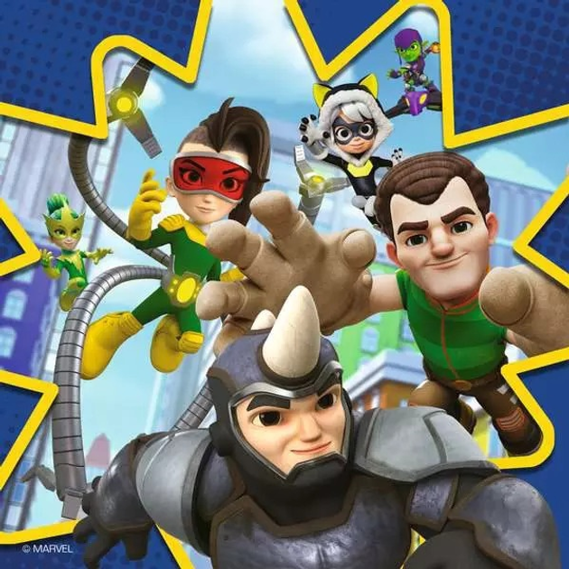 Puzzle Ravensburger Marvel Spidey and his Amazing Friends 3 × 49 elementów 5730 (4005556057306) - obraz 5