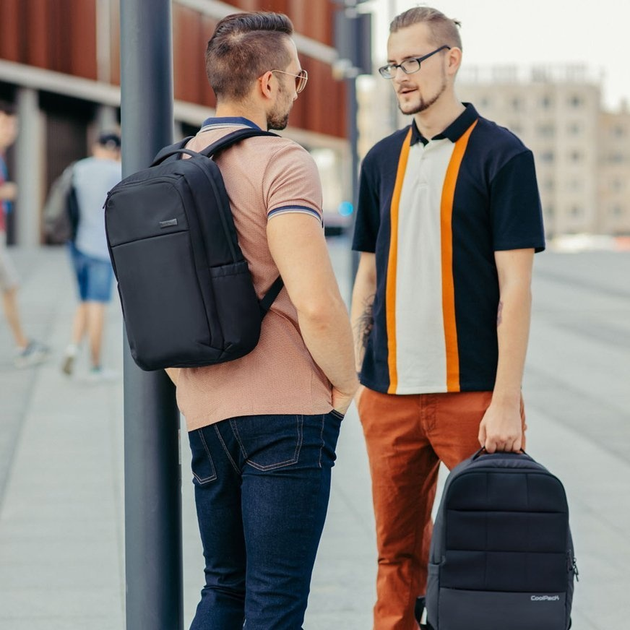 Рюкзак для ноутбука Coolpack Bolt E51010 Burgundy (5907620147588) - зображення 12