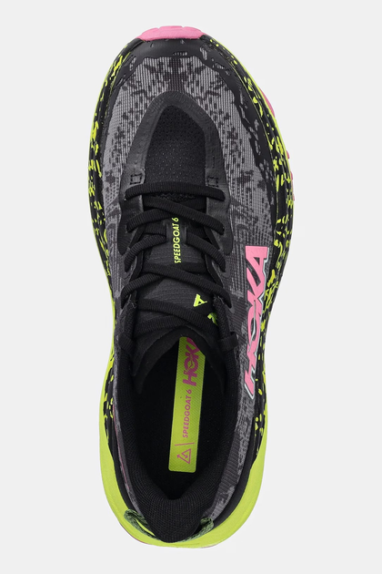 Жіночі кросівки для бігу HOKA ONE ONE W Speedgoat 6 1147811-BNNH 36 (5US) Чорні (198605138621) - зображення 4