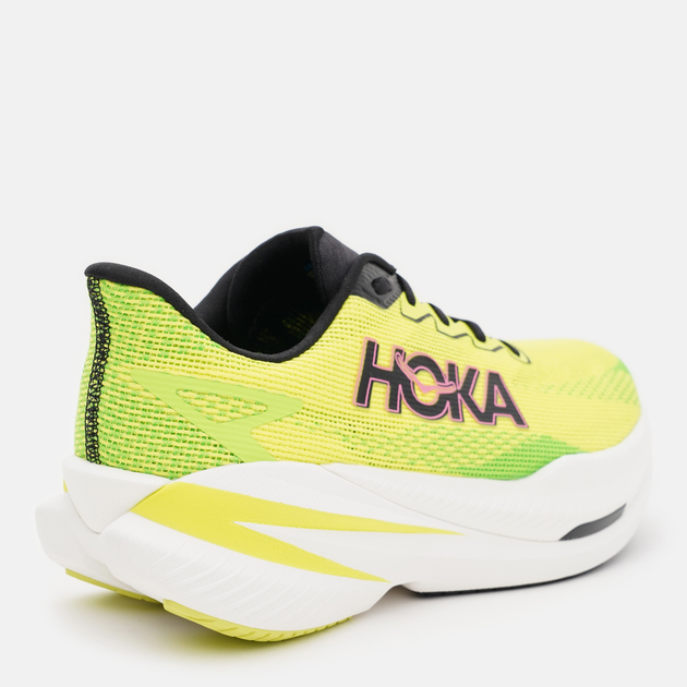 Чоловічі кросівки для бігу HOKA ONE ONE M Mach X 3 1168720-NNHK 44.5 (10.5US) Лимонні (198605192159) - зображення 4