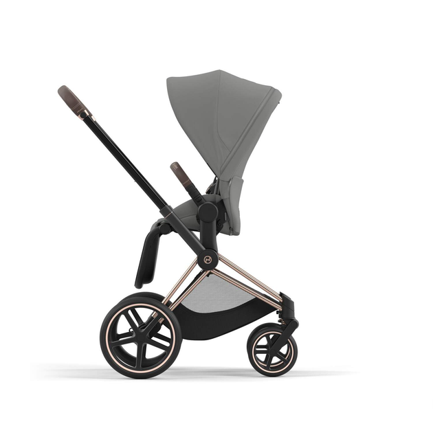 Текстильний комплект для візків Cybex Priam 4.0 Seat Pack Mirage Grey Platinum 523000743 (4063846415410) - зображення 3