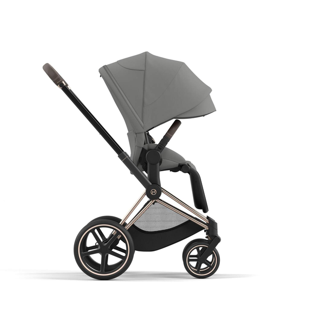 Текстильний комплект для візків Cybex Priam 4.0 Seat Pack Mirage Grey Platinum 523000743 (4063846415410) - зображення 4