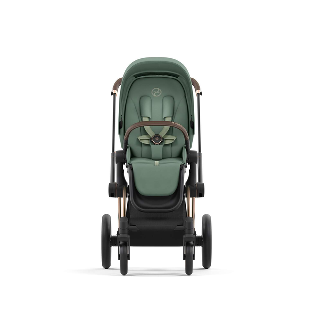 Tekstylny zestaw do wózków Cybex Priam 4.0 Seat Pack Leaf Green Platinum 523000773 (4063846415656) - obraz 6