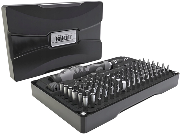 Викрутка з бітами Jakemy JM-8176 106 елементів (6949639105851) - зображення 1
