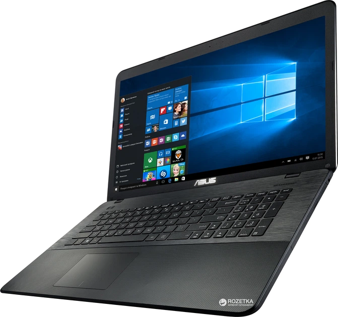 Ноутбук ASUS F751NV-TY018T (90NB0EB1-M00310) Black - изображение 2