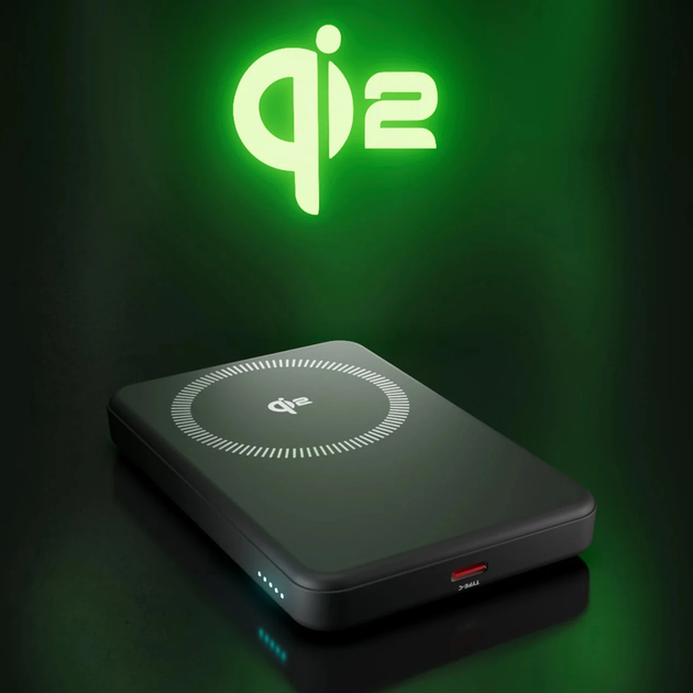 Powerbank SBS Mag Power Qi2 5000 mAh 20W Black (8018417499135) - obraz 5