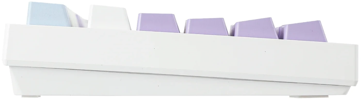 Klawiatura bezprzewodowa Ajazz AK820 Pro Gift switch USB/Bluetooth Biały/Fioletowy (AK820PRO-G-PWB) - obraz 3