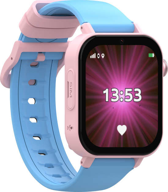 Дитячий смарт-годинник Kidiz Plus Pink (5906800867131) - зображення 3