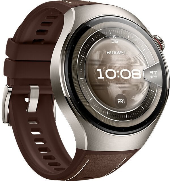 Смарт-годинник Huawei Watch 5 46mm Brown (6942103154317) - зображення 3