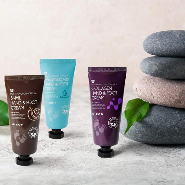 Krem do rąk i stóp Mizon Snail z mucyną ślimaka 100 ml (8809689370198) - obraz 4
