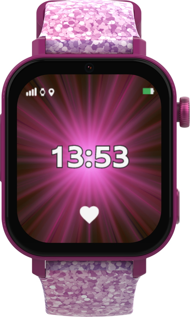 Smartwatch dla dzieci Kidiz Chat Pink (5906800867209) - obraz 2