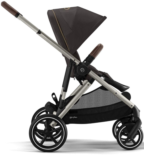 Wózek spacerowy Cybex Gazelle S Chocolate Brown Gold 525000129 (4063846511358) - obraz 2