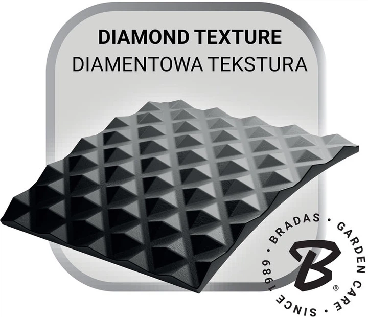 Перчатки защитные Bradas DIAMOND нитрил размер L Черные (RWJNDBC9) - изображение 4