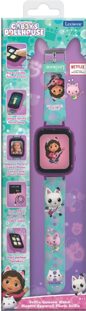 Дитячий смарт-годинник Lexibook Gabby's Dollhouse (DMW070GDH) - зображення 5