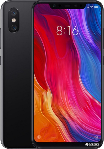Мобильный телефон Xiaomi Mi 8 6/64GB Black – фото, отзывы ...