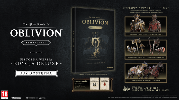 Gra PS5 The Elder Scrolls IV: Oblivion Remastered Edycja Deluxe (Blu-ray płyta) (0196388610891) - obraz 10