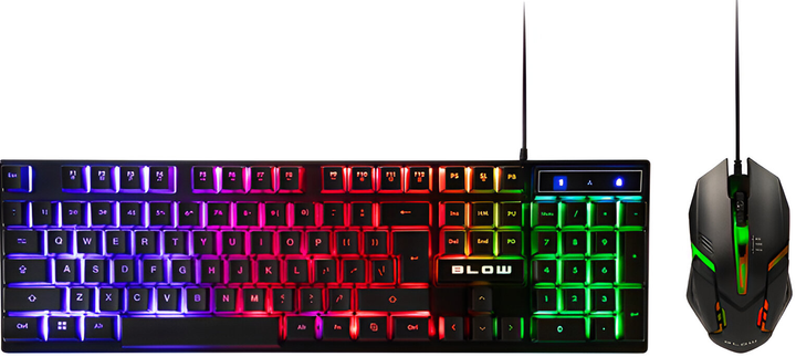 Zestaw przewodowy Blow LED TRIGGER USB Black (5900804118527) - obraz 2