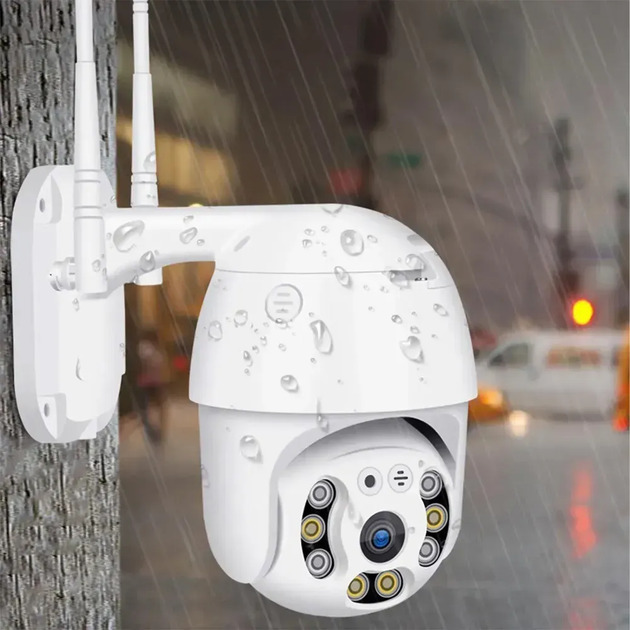Вулична IP Wi-Fi 2Mp камера відеоспостереження з датчиком руху та віддаленим доступом AW6 (L) - зображення 6