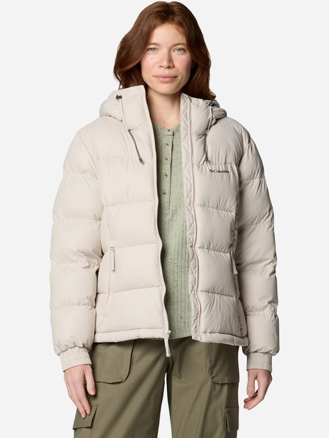 Kurtka zimowa damska sportowa Columbia Pike Lake II Insulated Jacket 2051374279 XL Beżowa (195981775846) - obraz 7