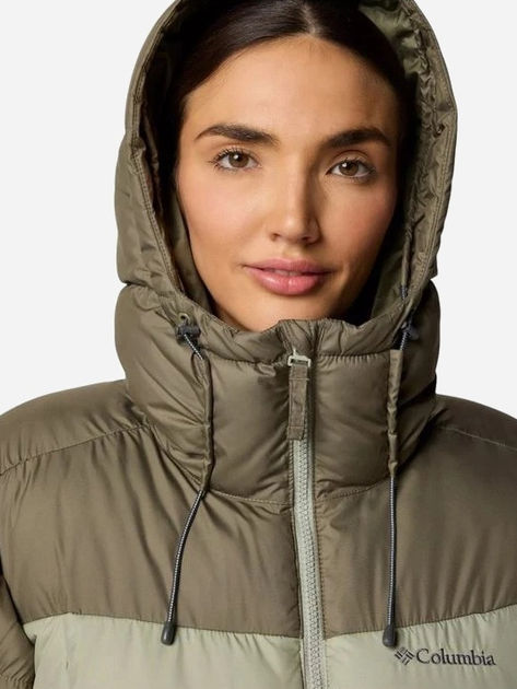 Куртка зимова коротка жіноча Columbia Pike Lake II Insulated Jacket 2051374397 M Зелена (195981299236) - зображення 6