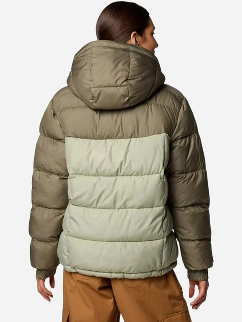 Куртка зимова коротка жіноча Columbia Pike Lake II Insulated Jacket 2051374397 L Зелена (195981299274) - зображення 2