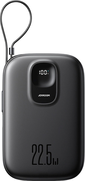 Powerbank Joyroom JR-PBF17 10000 mAh 22.5W Black (6956116704292) - obraz 2