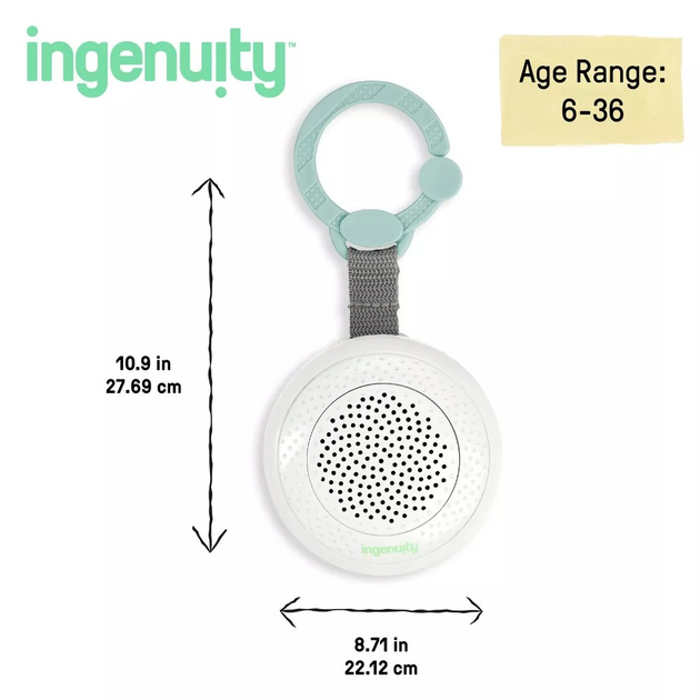 Підвіска для коляски Ingenuity Магічний динамік Pock-a-Bye Baby (0074451167292) - зображення 3