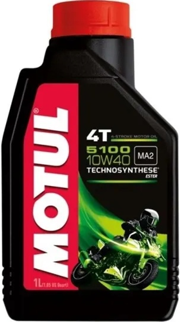 Моторне масло Motul 5100 4T 10W40 1 л (3374650747071) - зображення 1