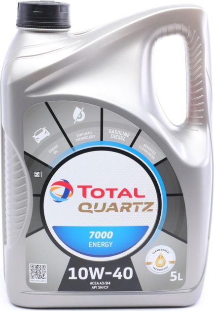 Моторне масло Total Quartz 7000 Energy 10W40 5 л (3425901110677) - зображення 1