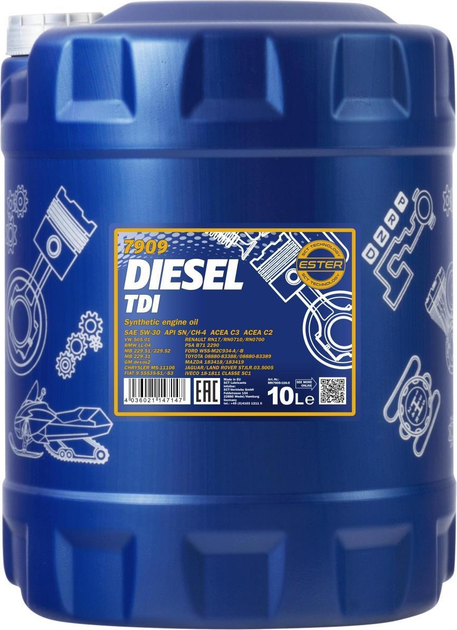 Olej silnikowy Mannol Diesel TDI 5W30 (4036021147147) - obraz 1