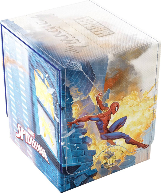 Коробка для карт Gamegenic Magic the Gathering Marvel's Spider-Man Art Squire Plus 100+ XL (4251715422342) - зображення 4