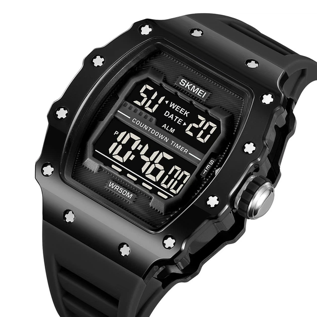 Наручные часы Skmei 2296BTBKBK Bright Black - Фото 3 Наручные часы Skmei 2296BTBKBK Bright Black - изображение 3