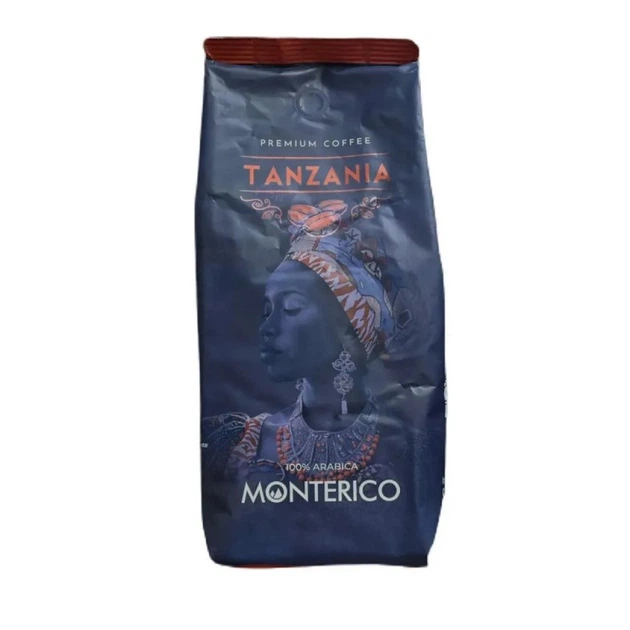 Кофе зерновой Monterico Tanzania 100% арабика 1 кг - Фото 1 Кофе зерновой Monterico Tanzania 100% арабика 1 кг - изображение 1
