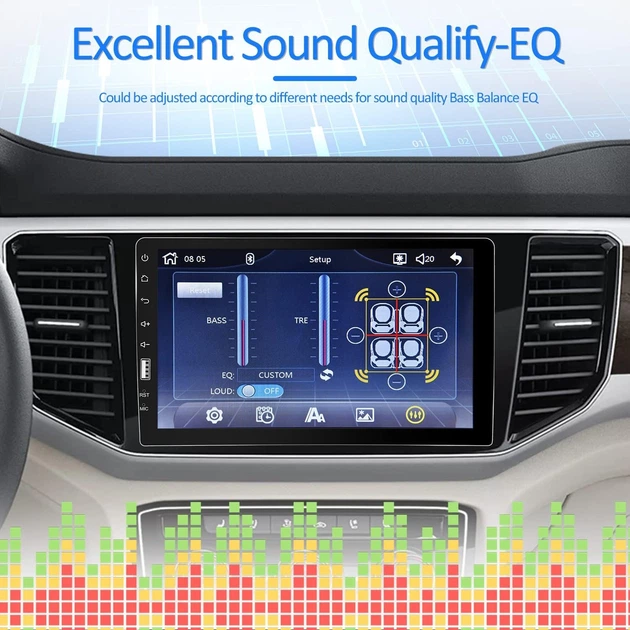 Автомагнитола OiLiehu SH1AM10O / 9" / Сенсорная / Apple CarPlay / Android Auto / Bluetooth / FM / USB / AUX / 1DIN Б/В - изображение 6