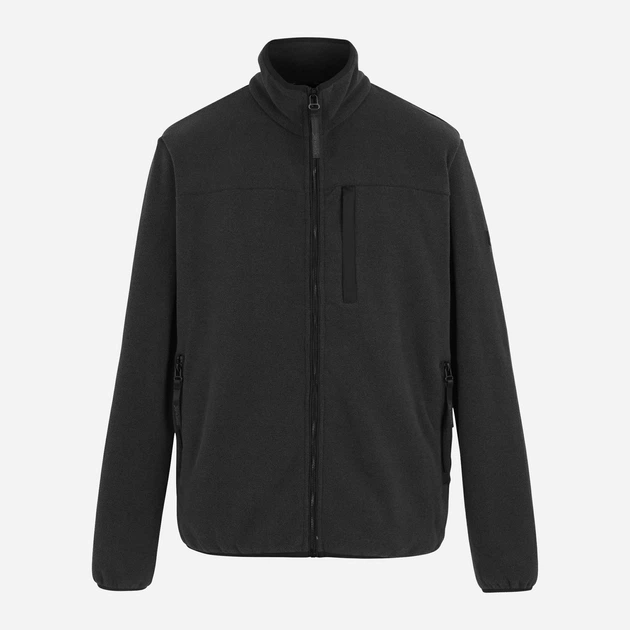 Толстовка на флисе, на молнии мужская Regatta Aidey Fleece RMA670-800 S Черная (5063516099963) - Фото 5 Толстовка на флисе, на молнии мужская Regatta Aidey Fleece RMA670-800 S Черная (5063516099963) - изображение 5
