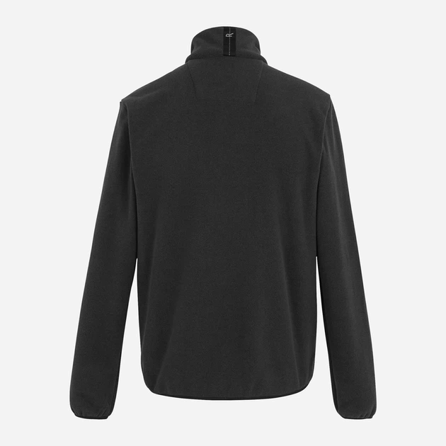 Толстовка на флисе, на молнии мужская Regatta Aidey Fleece RMA670-800 S Черная (5063516099963) - Фото 6 Толстовка на флисе, на молнии мужская Regatta Aidey Fleece RMA670-800 S Черная (5063516099963) - изображение 6