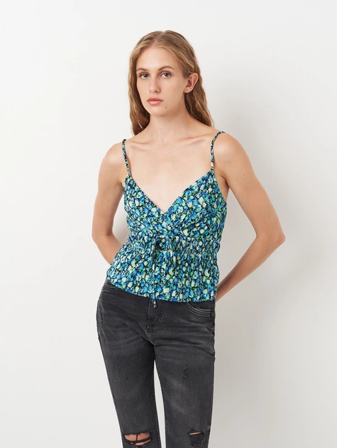 Топ женский Pull & Bear 5238340020 M Комбинированный (KC1000000037699) - Фото 1 Топ женский Pull & Bear 5238340020 M Комбинированный (KC1000000037699) - изображение 1