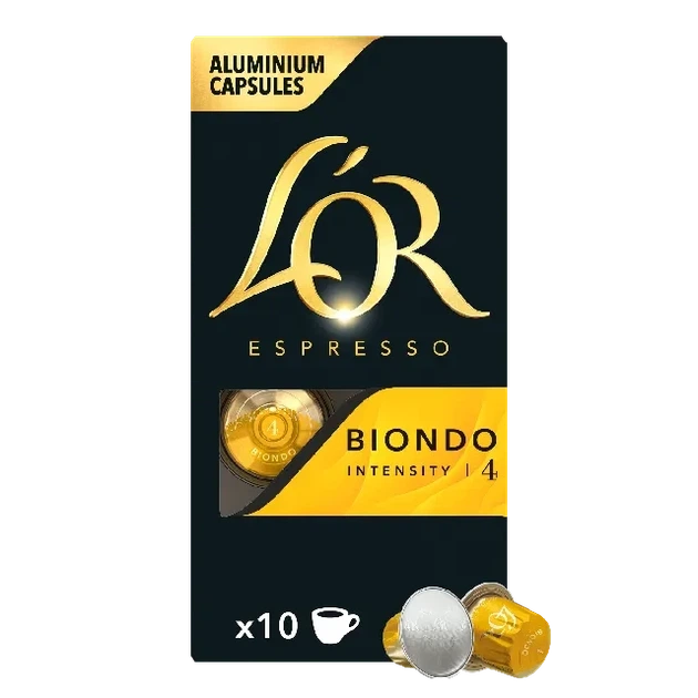 Кава в капсулах Nespresso L'OR Espresso Biondo 10 капсул Espresso Biondo - изображение 3