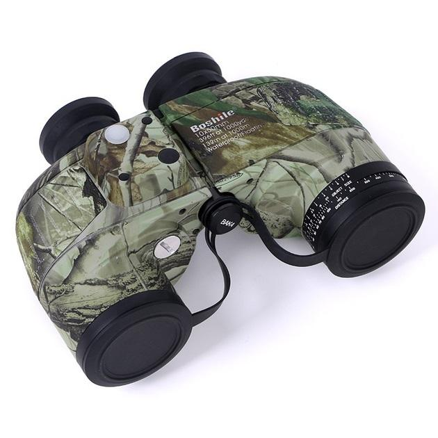 Бинокль Boshile 10X50 Admiral Camo с дальномерной сеткой (Камуфляж) HDSYR_5999 - изображение 3