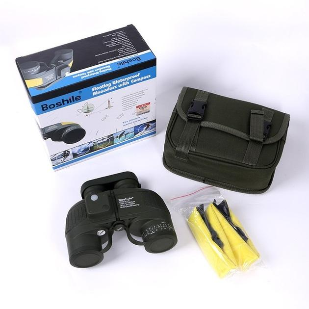 Бинокль Boshile 10X50 Admiral Camo с дальномерной сеткой (Камуфляж) HDSYR_5999 - изображение 4