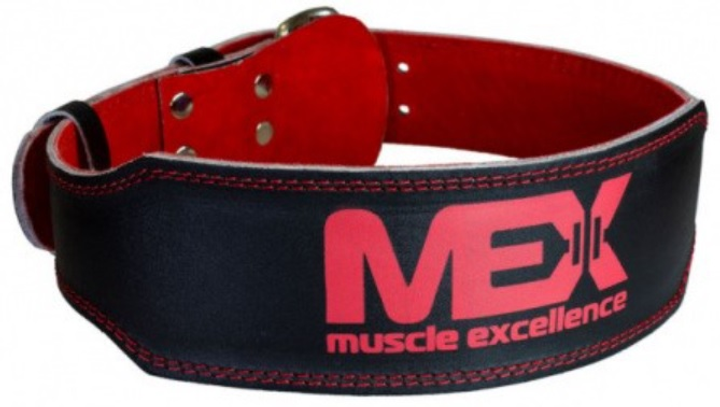 Пояс для бодібілдингу MEX PAS PRO S Red (8961352416444) - зображення 1