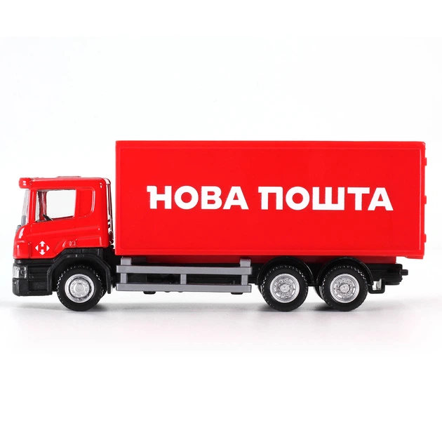 Автомодель металлическая TechnoDrive Scania Новая почта масштаб 1:64 250414U - Фото 2 Автомодель металлическая TechnoDrive Scania Новая почта масштаб 1:64 250414U - изображение 2