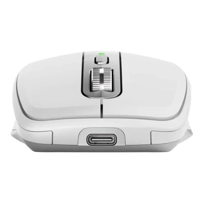 Мышка Logitech MX Anywhere 3S for Business Wireless/Bluetooth Pale Gray (910-006959) - изображение 4