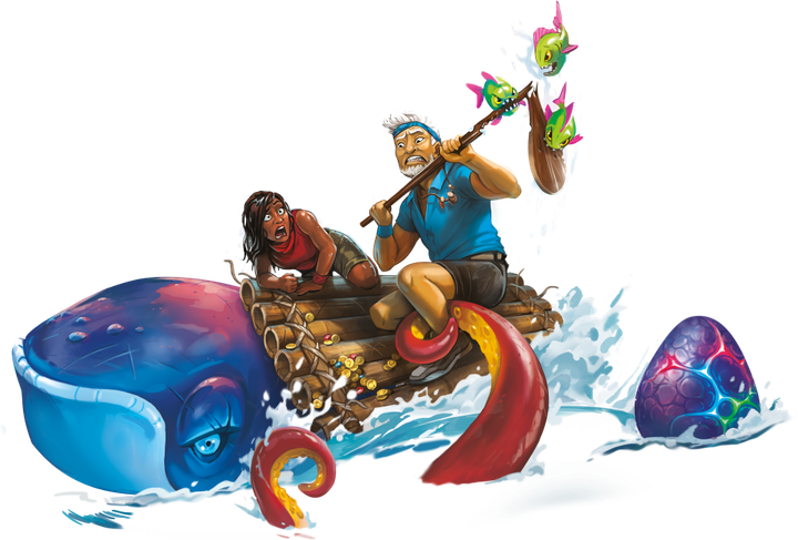 Додаток до настільної гри Rebel Survive the Island: Монстри (польське видання) (3558380133995) - зображення 4